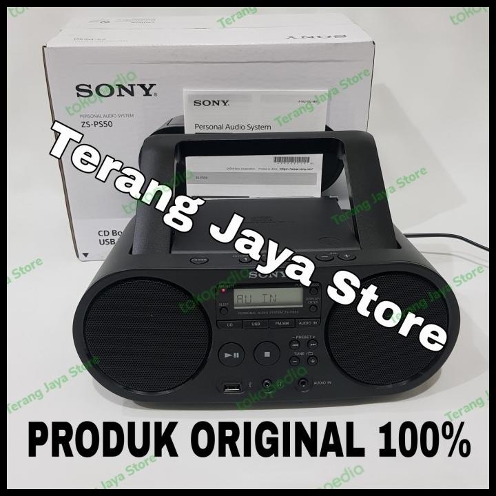 Jual Sony Zs-Ps50 Radio Cd Player Sony Boombox Zs-Ps50 Audio Player ...