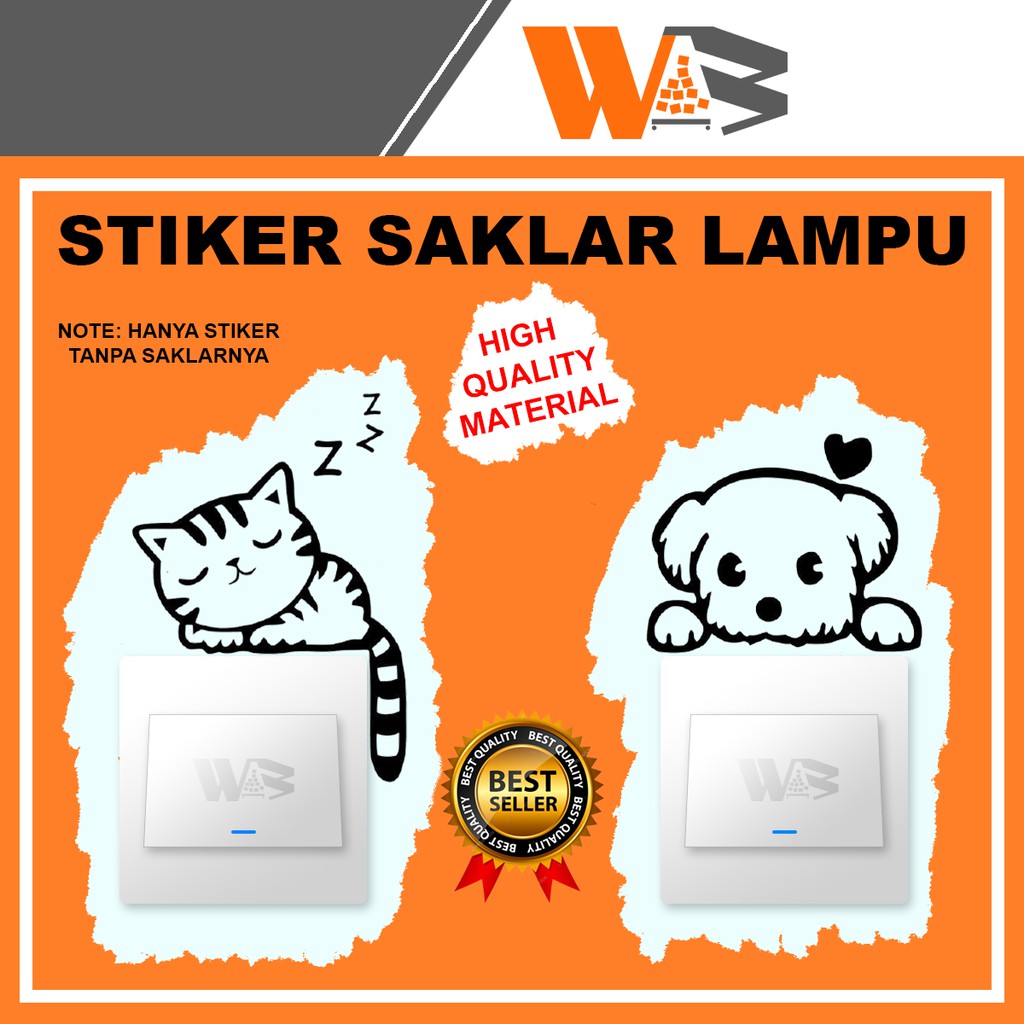 Jual COD Stiker Saklar Wallpaper Sticker Walpaper Stiker Dinding Stiker ...