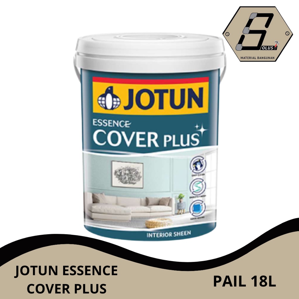 Jual Cat Tembok Interior Jotun Essence Cover Plus Mistral 4011 Pail Shopee Indonesia 9414