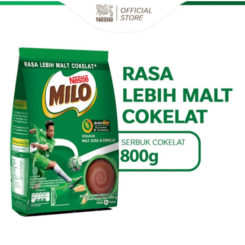 Jual Milo Healthy Drink 3in1 actigen-E 790gr | Shopee Indonesia