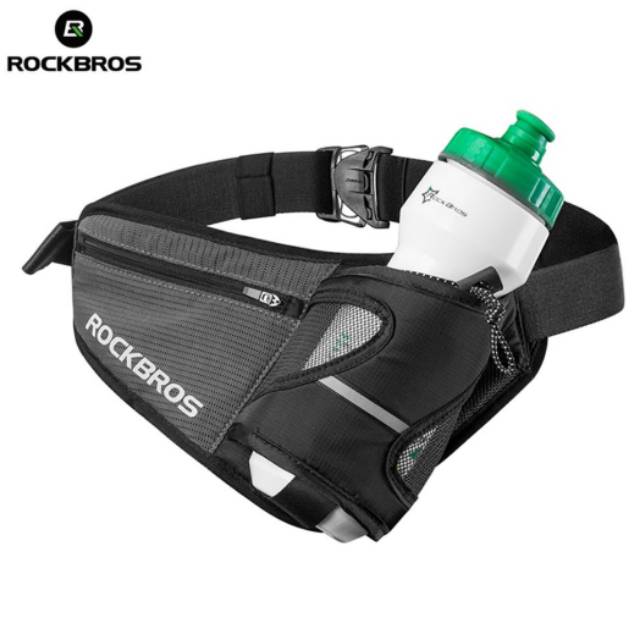 Tas pinggang olahraga ROCKBROS Ringan dan berpori Sport Waist bag Tas gowes sepeda mtb Running