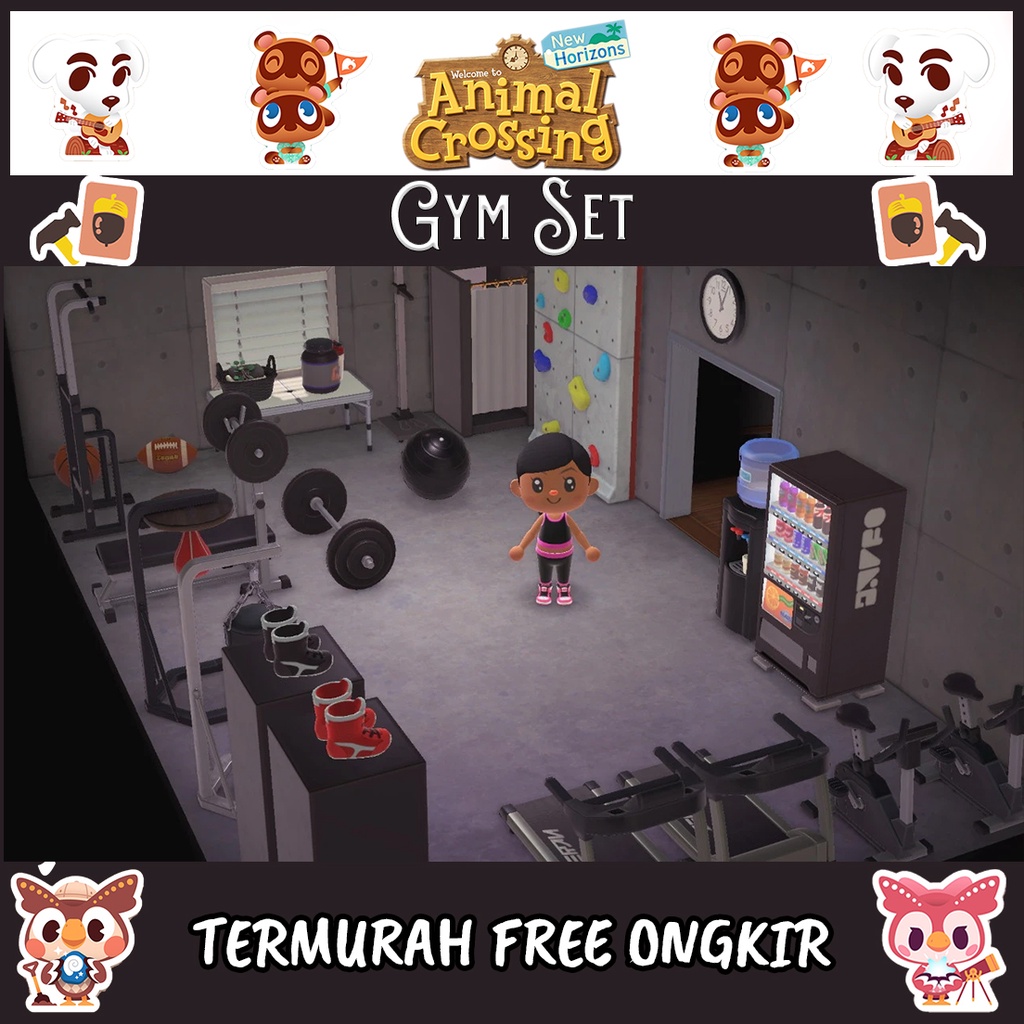 Jual Gym Set Animal Crossing New Horizon Shopee Indonesia