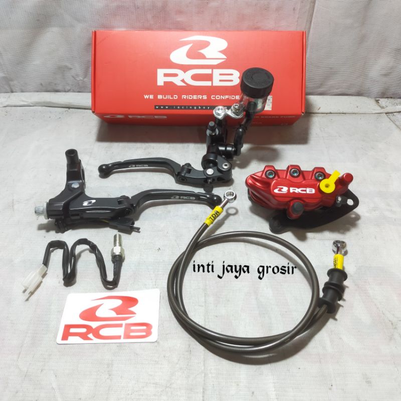 Jual Master Rem RCB Kanan S1 Radial Handel Kiri RCB S1 Kaliper Depan RCB Selang Rem Depan Semua