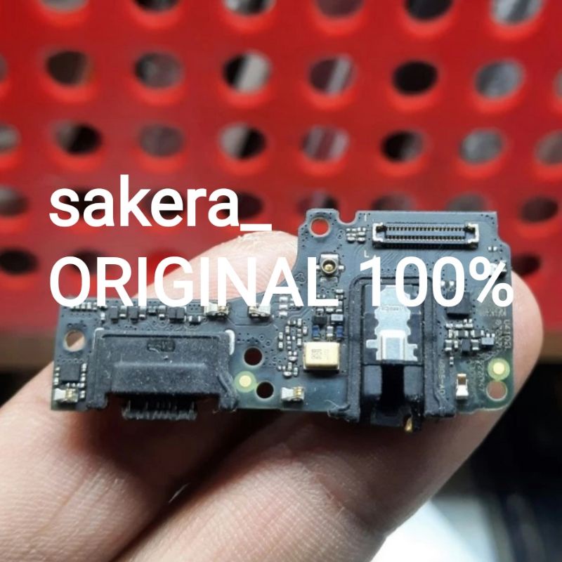 Jual PAPAN PCB KONEKTOR CAS HF REDMI NOTE 10 4G / 10S PLUS IC ORIGINAL