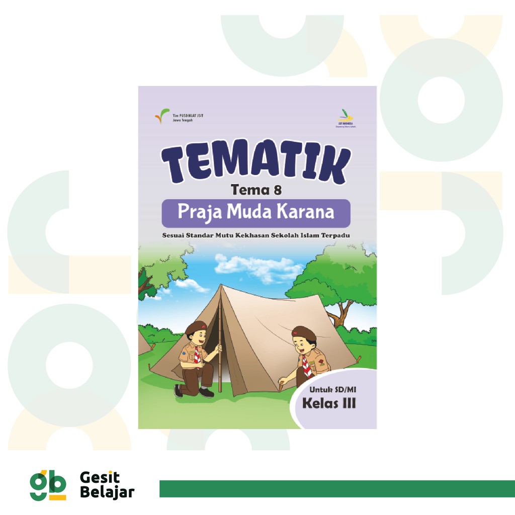 Jual Buku Tematik Sdit Kelas 3 Tema 8 Praja Muda Karana Shopee Indonesia