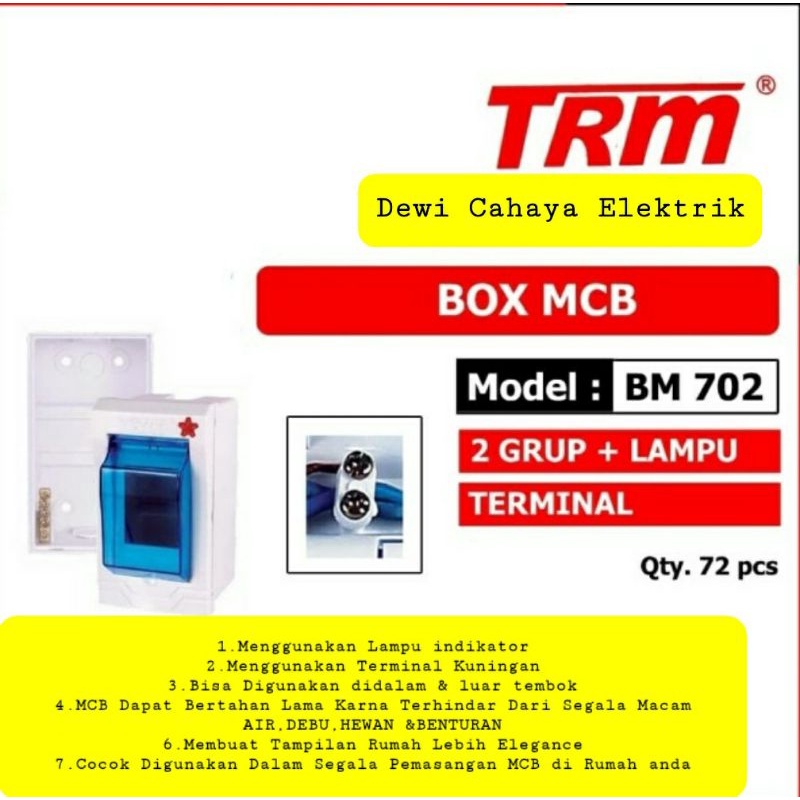 Jual Box MCB 2 Group dan 4 Group Terminal Kuningan 100% Produk ...