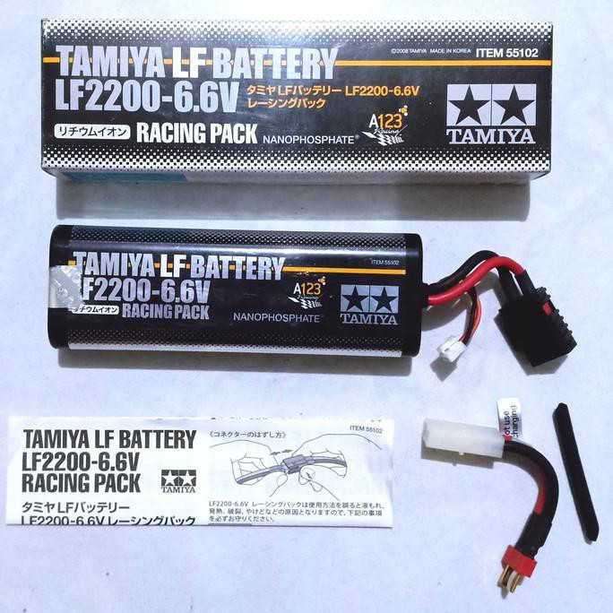 TAMIYA タミヤ LF バッテリー LF2200-6.6V レーシングパック（LiFe ...
