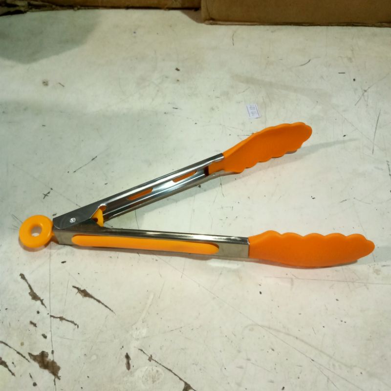 Jual Cepit Makanan/Cepit Teflon/Cepit Plastik gagang stainless steel ...