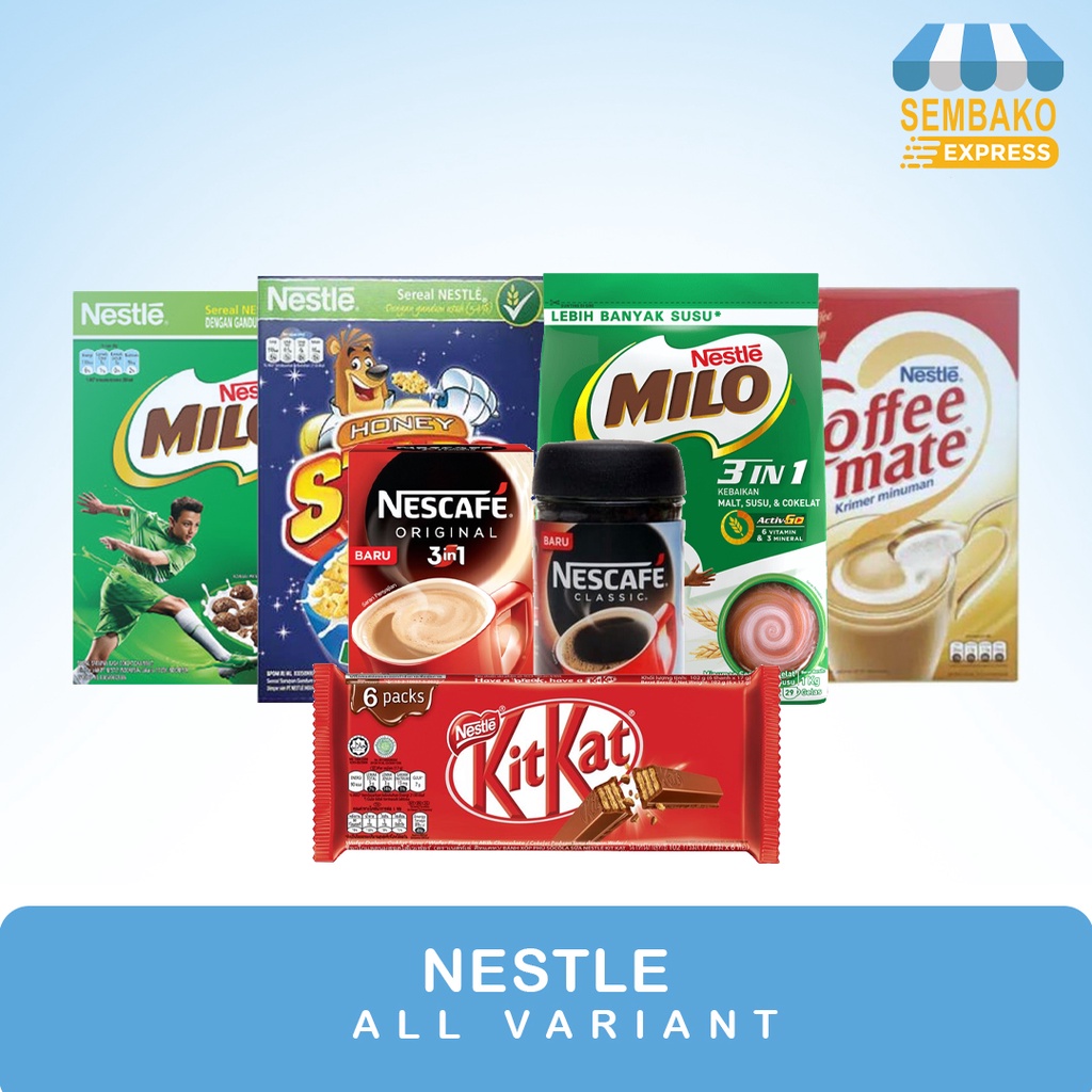 Jual NESTLE COFFEE MATE CREAMER HONE STARS CEREAL KITKAT 2F FLOWRAP ...