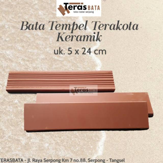 Jual Bata Tempel Terakota Keramik Jual Bata Tempel Terakota Keramik Shopee Indonesia 7434