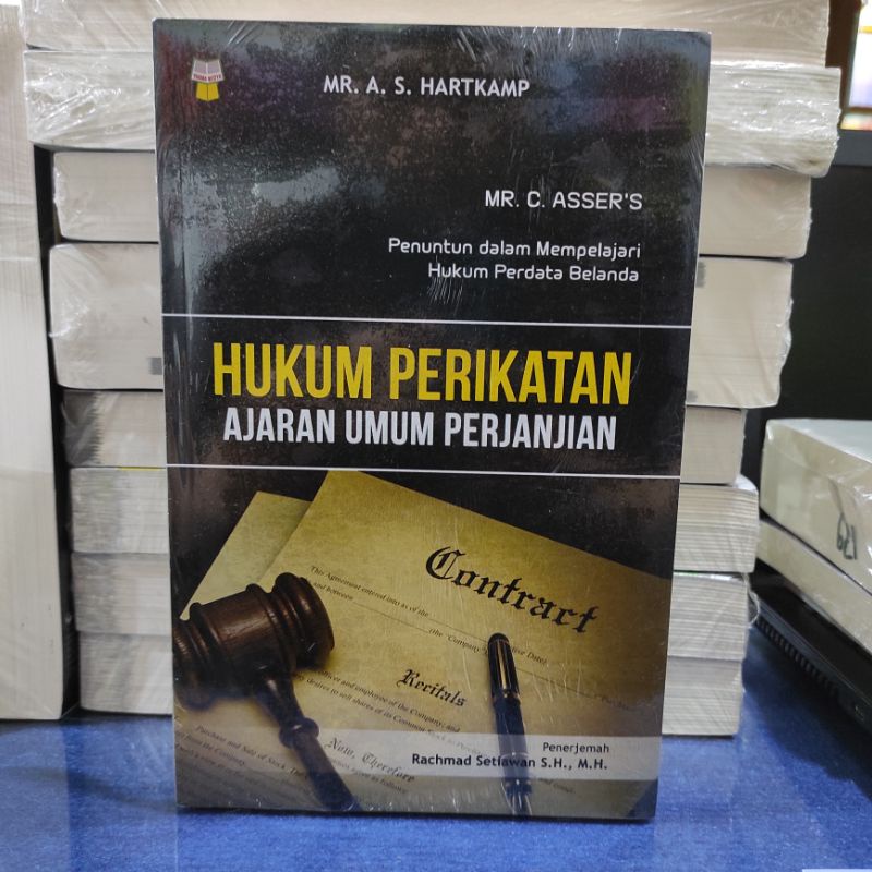 Jual BUKU HUKUM PERIKATAN AJARAN UMUM PERJANJIAN MR. A. S. HARTKAMP ...