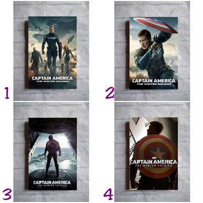 Jual poster film Captain America The Winter Soldier marvel hiasan ...