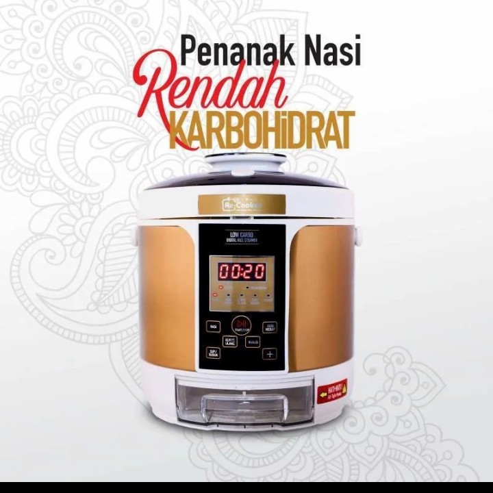 Jual RB Digital Rice Cooker Low Carbo RCL-04 Cooker Low Carbo RCL04 ...