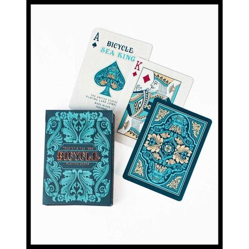 Jual Kartu Remi Keren Murah: Bicycle Sea King Playing Cards | Shopee ...
