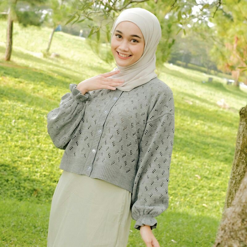 Jual [BISA COD] Cardygan / Poppy Kardigan Rajut / Cardigan Poppy Button ...