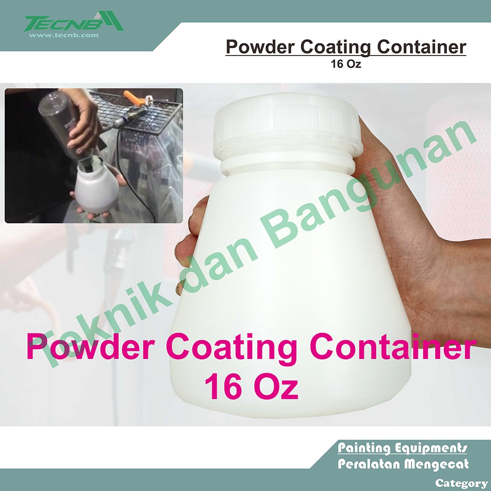 Jual Powder Coating Container 16Oz | Shopee Indonesia