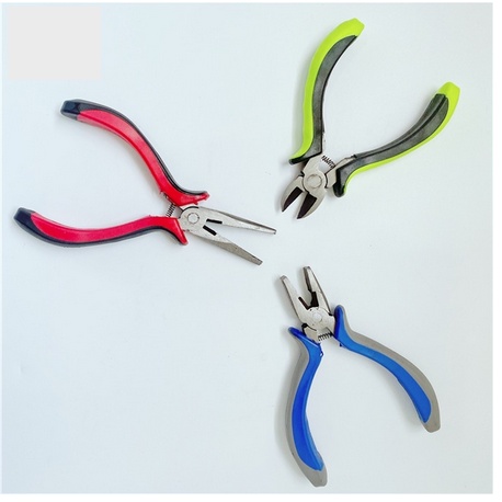 Jual MINI PLIERS 5INCH TANG KOMBINASI CUTTER LONG NOSE-Tang Potong Tang ...
