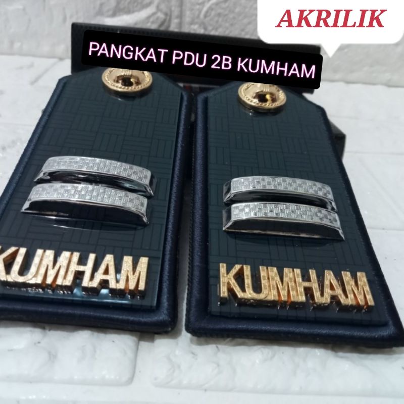 Jual Pangkat PDU 2B KUMHAM - Akrilik | Shopee Indonesia