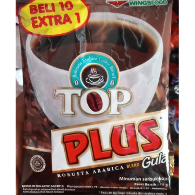 Jual Top plus + gula 18g | Shopee Indonesia