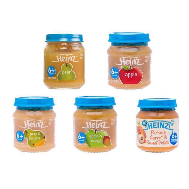 Heinz stage 1 sales baby foods