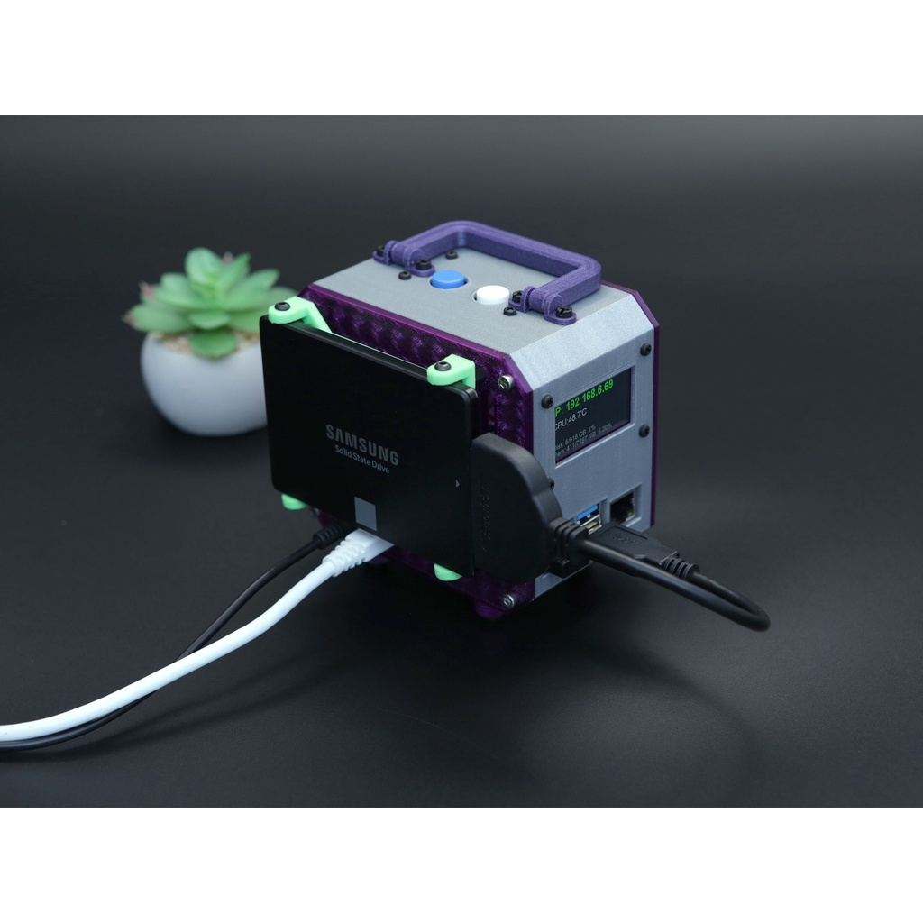 Jual Casing Case Raspberry Pi 4 SSD Media Server - Z3D | Shopee Indonesia