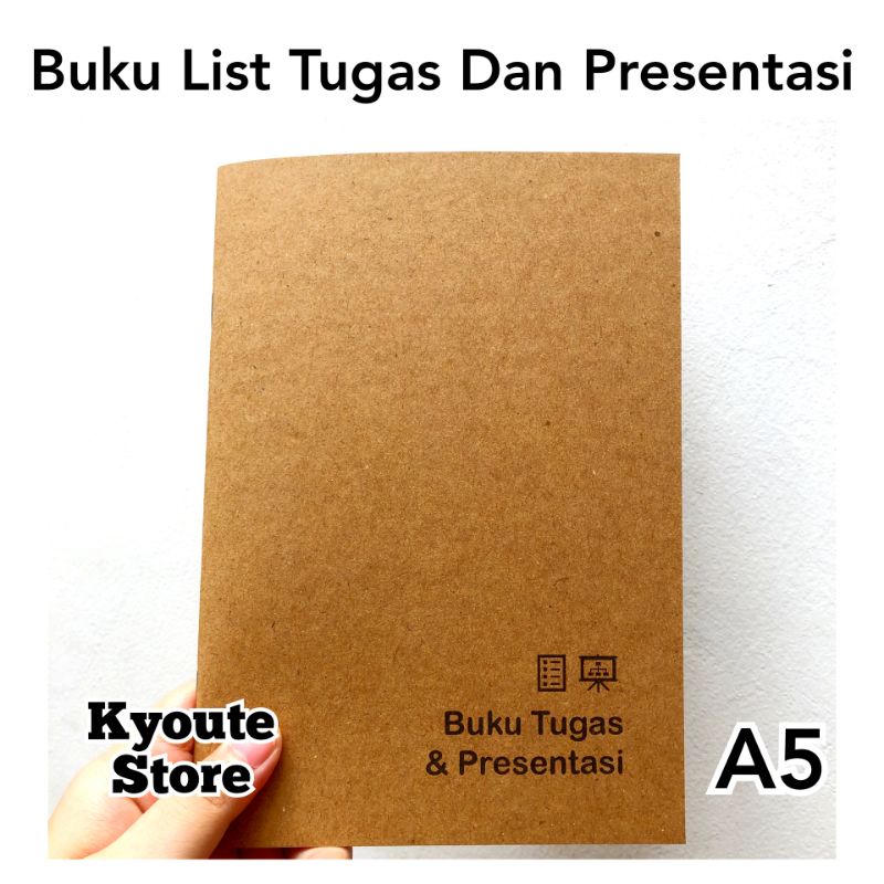 Jual Buku Tulis Notebook List Tugas dan Presentasi Simple Schedule ...
