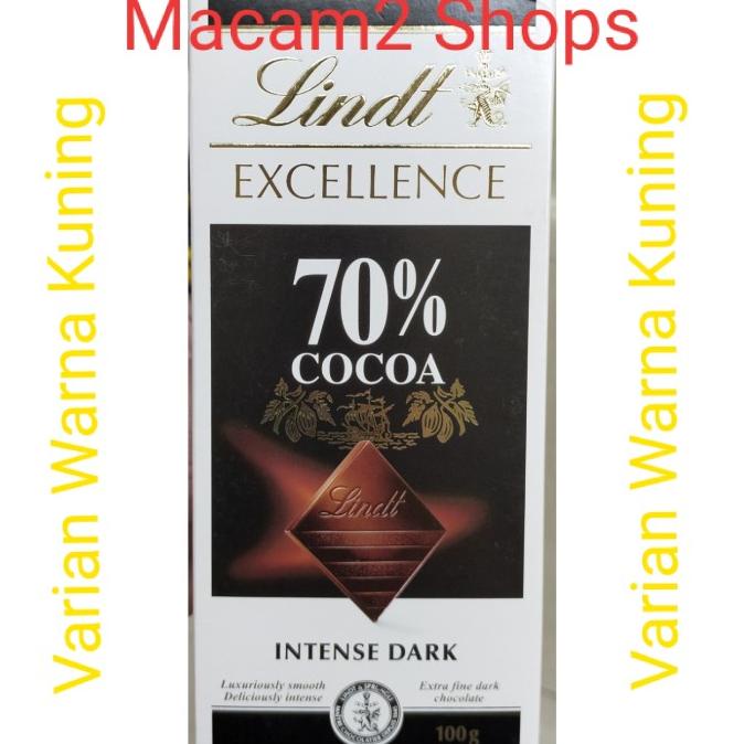 Jual Lindt Excellence Dark Chocolate Cocoa Shopee Indonesia