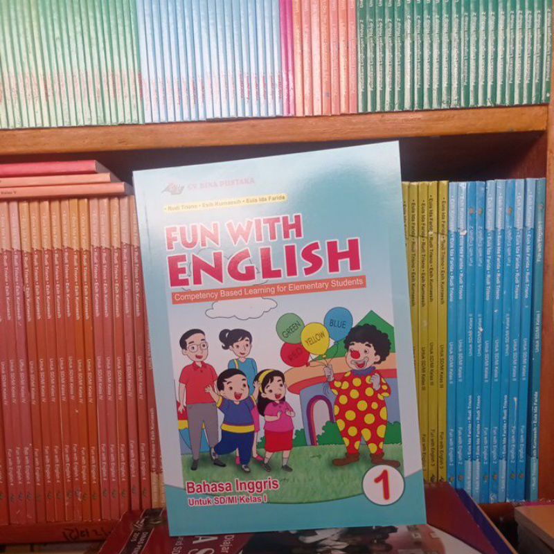 Jual Buku Paket Bahasa Inggris Fun With English Kelas 1 SD/MI PENERBIT ...