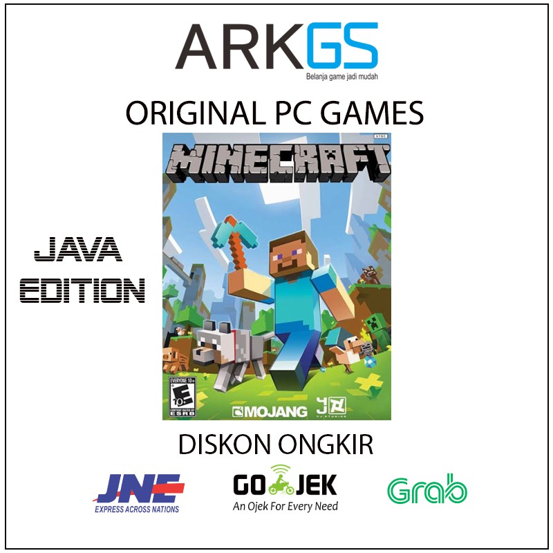 Jual PC game Original Minecraft Java Edition | Shopee Indonesia