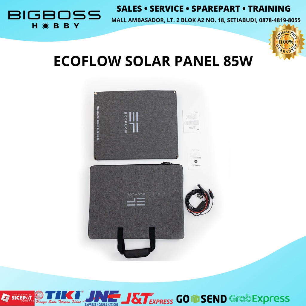 Jual SOLAR PANEL TENAGA SURYA 85 WATT TENAGA MATAHARI 85W ECOFLOW ...