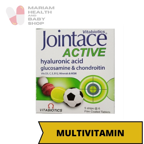 Jual Jointace Active Box isi 30 Tablet | Vitabiotics | Suplemen Untuk ...