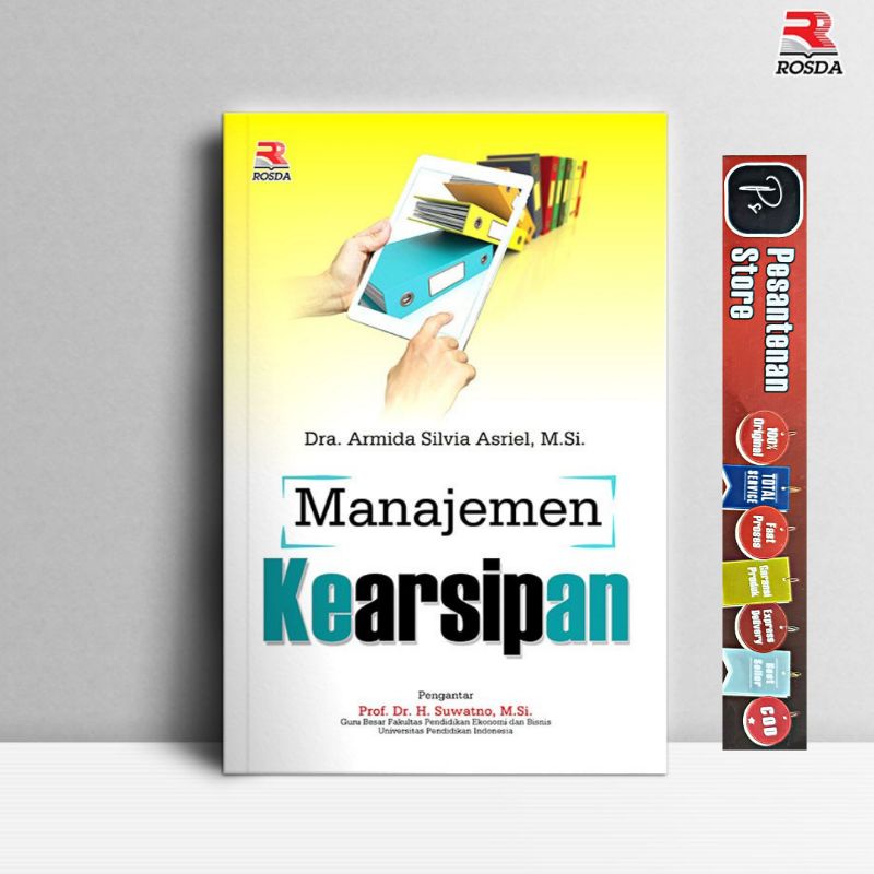 Jual BUKU ORIGINAL MANAJEMEN KEARSIPAN TERLENGKAP TERMURAH PENERBIT ...