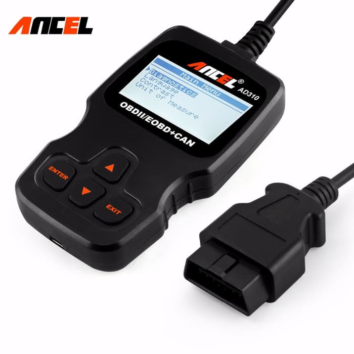 Jual Code Reader Car Auto Fault Scanner Mobil OBD OBD2 OBDII EOBD CAN ...