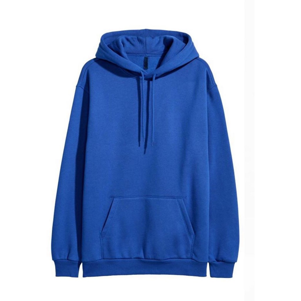 H and m blue sweatshirt sale