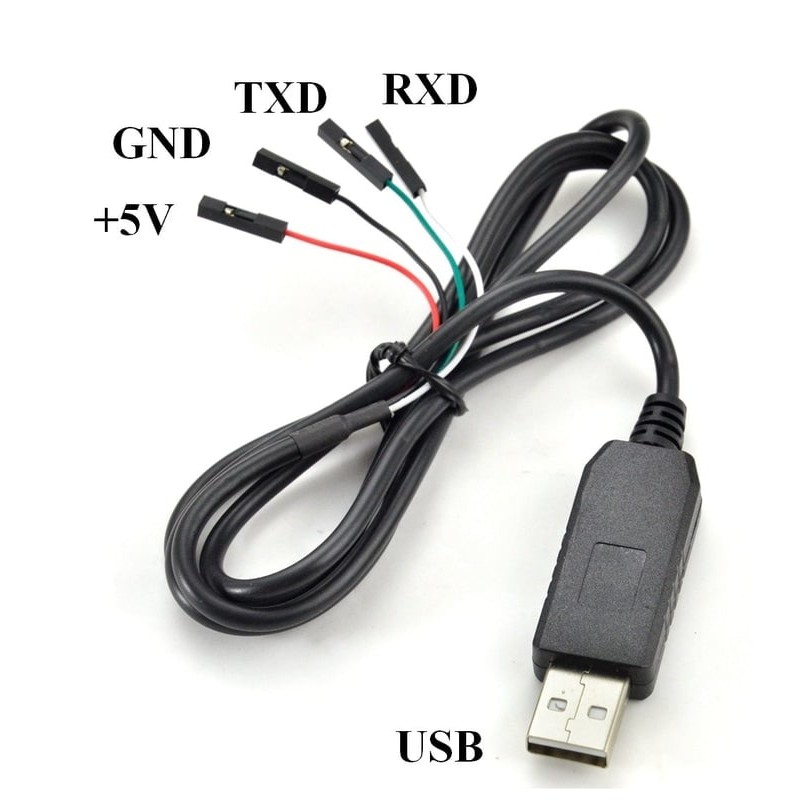 Jual USB to UART TTL Cable Module 4p 4 pin RS232 Converter PL2303 ...