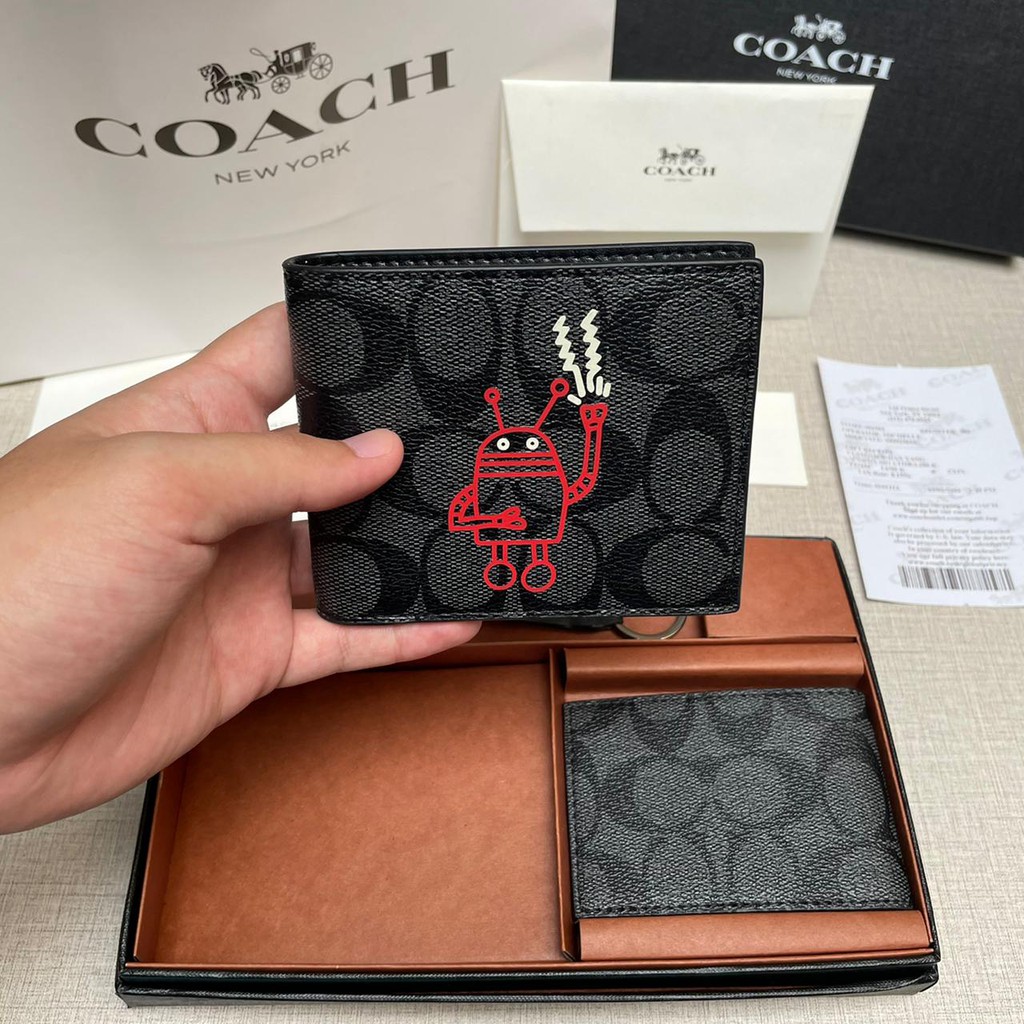 Coach wallet robot cheap