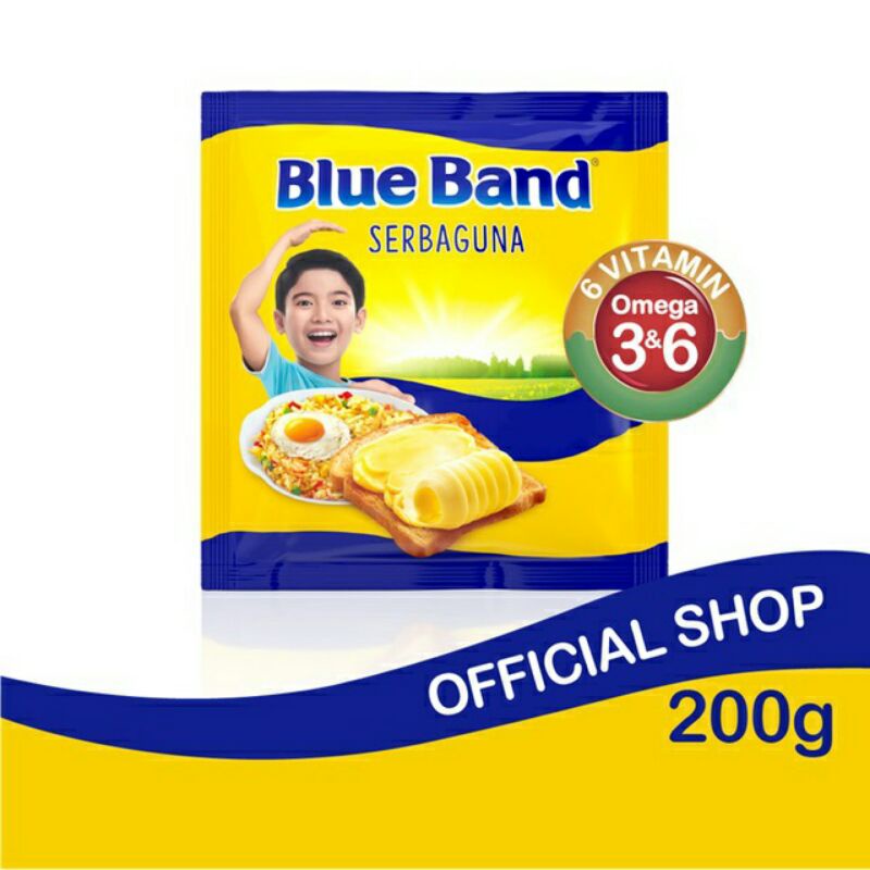 Jual BLUE BAND SERBAGUNA Margarin sachet 200gr Shopee Indonesia