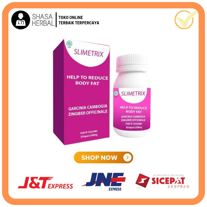 Jual Slimetrix Asli Slimetrix Original Obat Pelangsing Badan Herbal