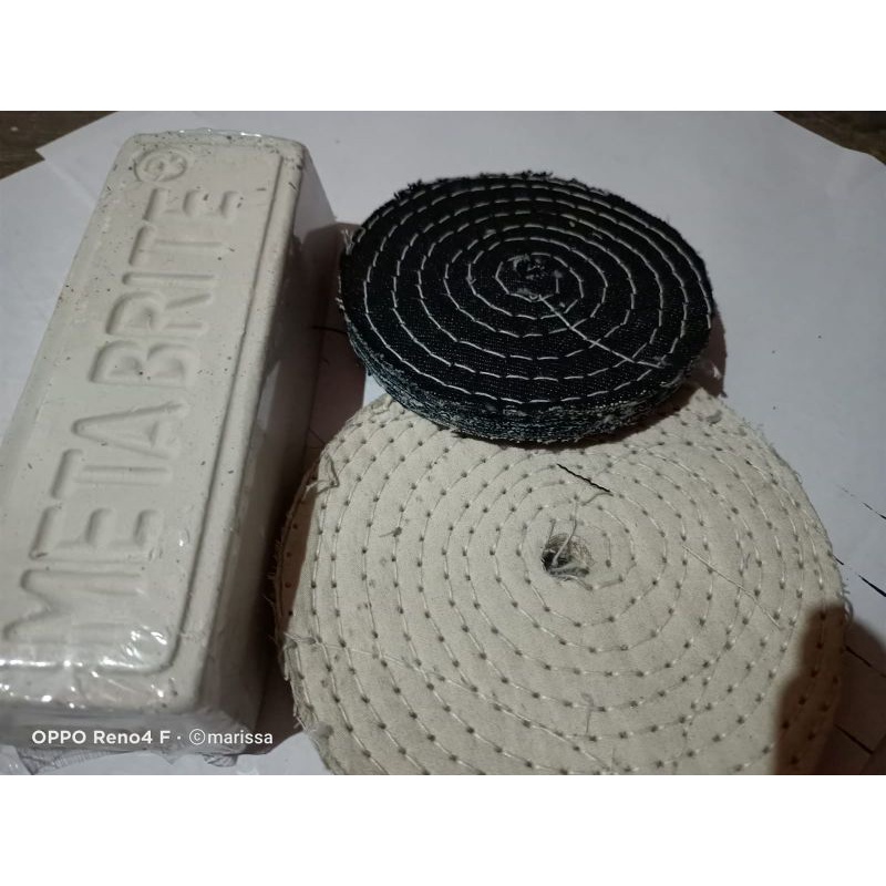Jual PAKET POLES FINISHING/PAKET BATU POLES PUTIH PENGKILAP STENLEES ...