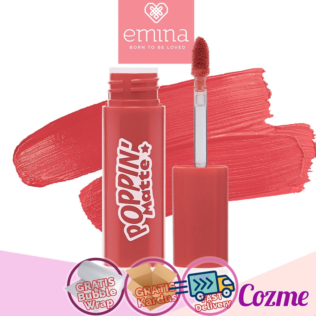 Jual EMINA POPPIN MATTE Lip Cream Longlasting 4.5gr Shopee Indonesia