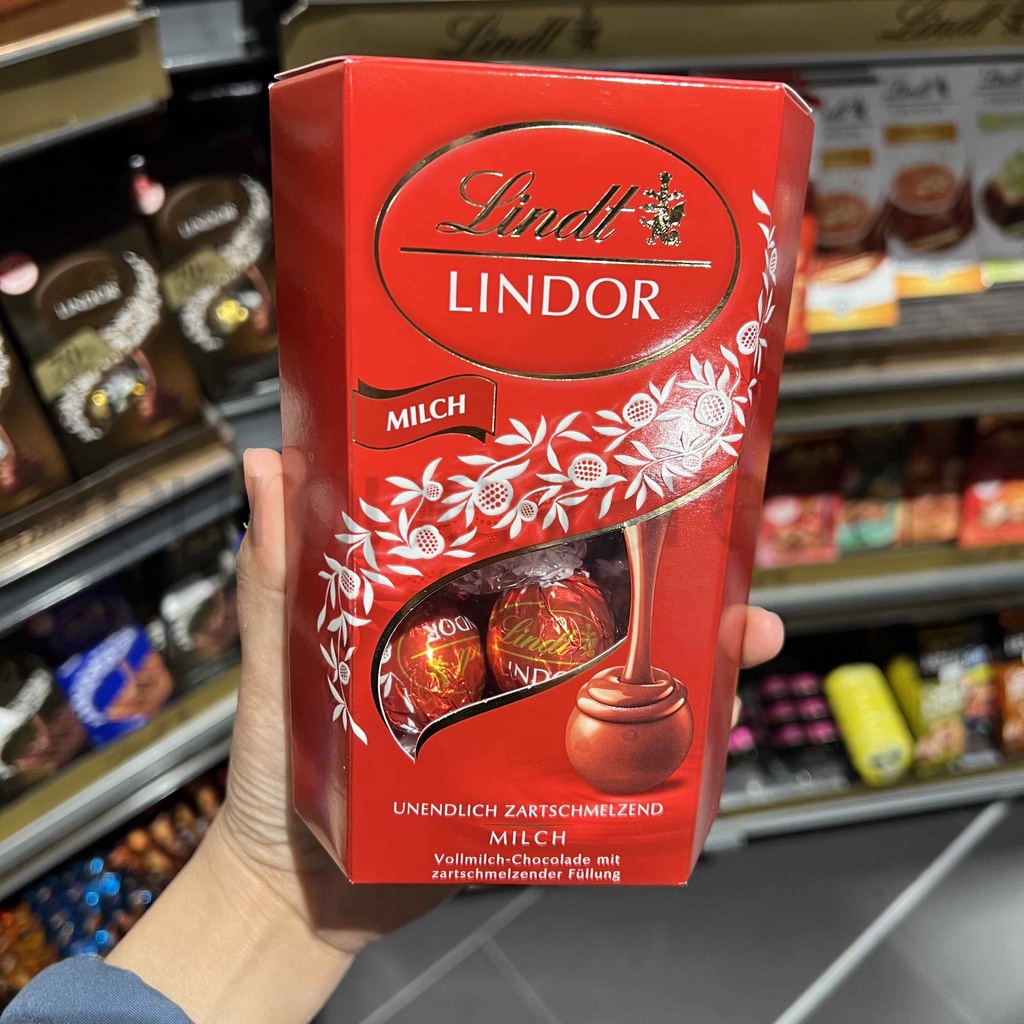 Jual Lindt Lindor Chocolate Balls Milk 200g Lindt Lindor Schokokugeln Cornet Milch 200g 3199