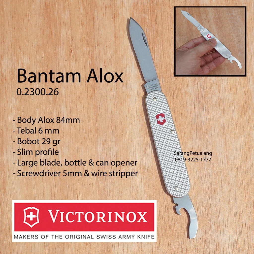 Victorinox Swiss Army Knife Bantam Alox 0.2300.26