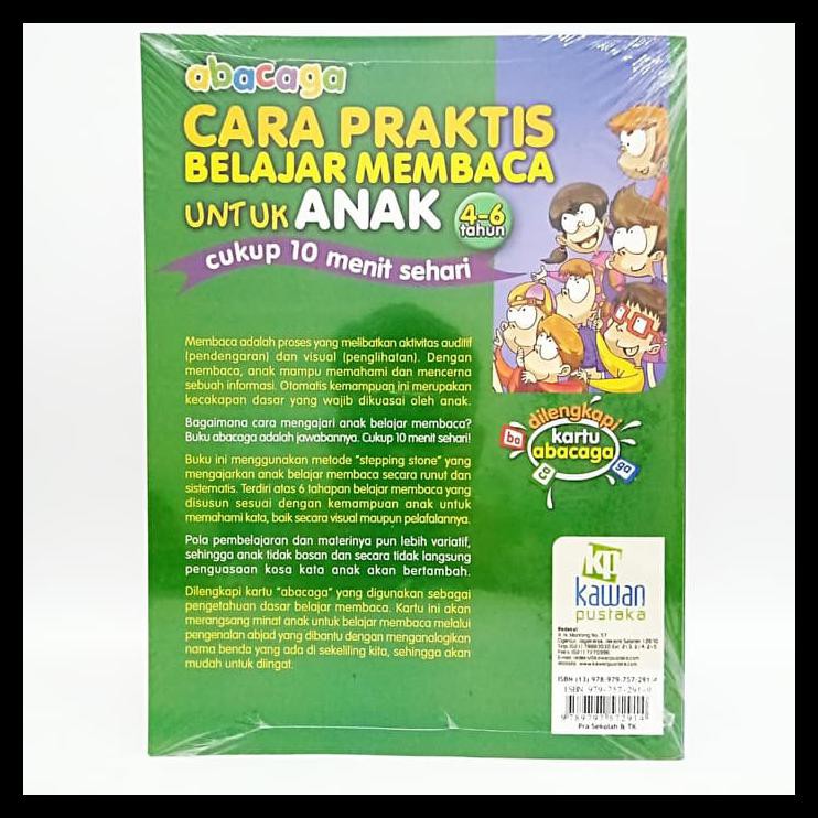 Jual SPECIAL!! Buku Abacaga Cara Praktis Belajar Membaca Untuk Anak 4 ...