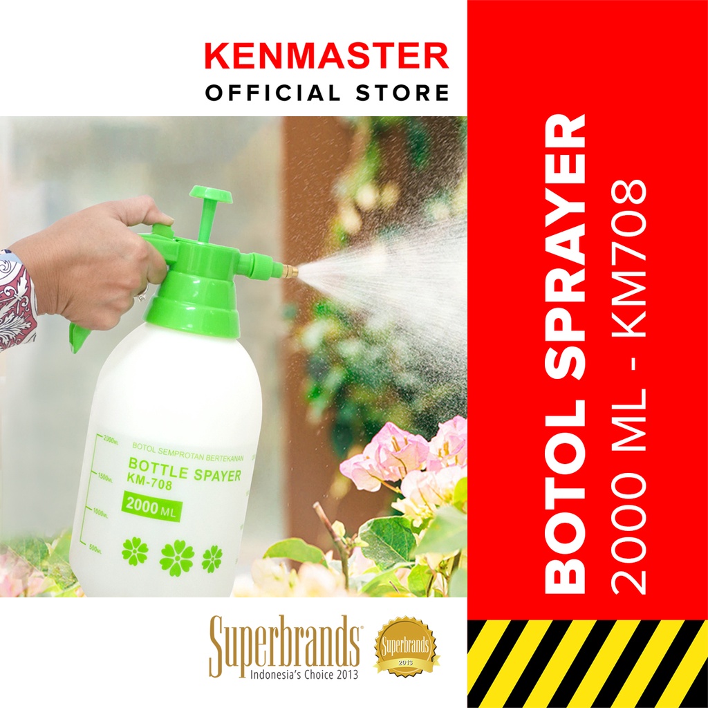 Jual Kenmaster Botol Sprayer 2000ml KM-708 - BOTL034 | Shopee Indonesia