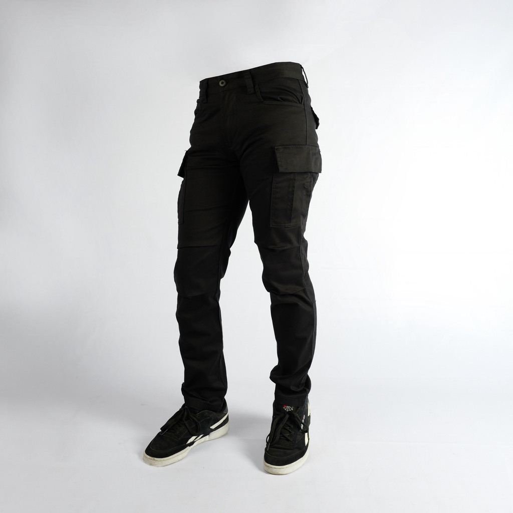 Jual Skaters Cargo Pants TB 49 Camel UI067 Black Shopee Indonesia