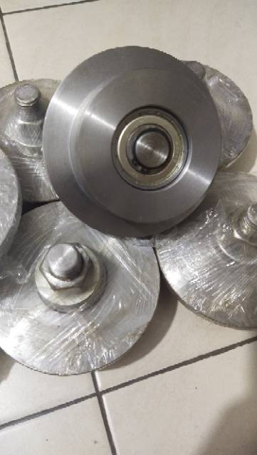 Jual Roda Lift Barang Premium Besi As Keras Rell UNP 100x50mm Atau WF ...