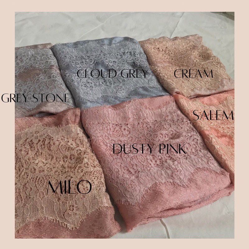 Jual Outer Lace Viscose/ Nagita Outer Lace / Outer Brukat / Outer Renda