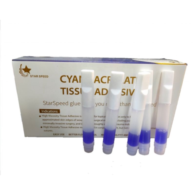 Jual cyanoacrylate surgical skin glue star speed alat sunat lem minor ...