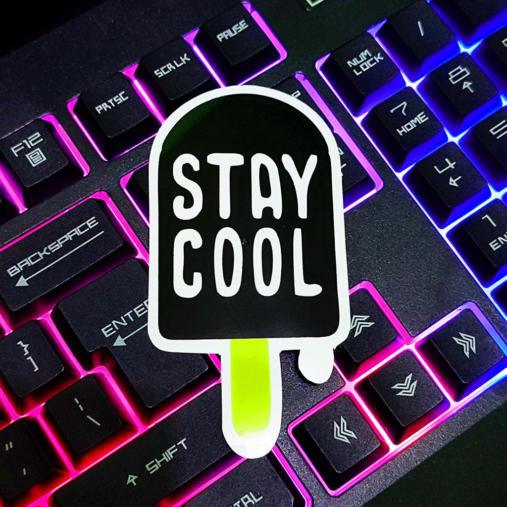 Jual Stiker Aesthetic STAY COOL SERIES - STICKER TUMBLR MOTOR JOURNAL ...