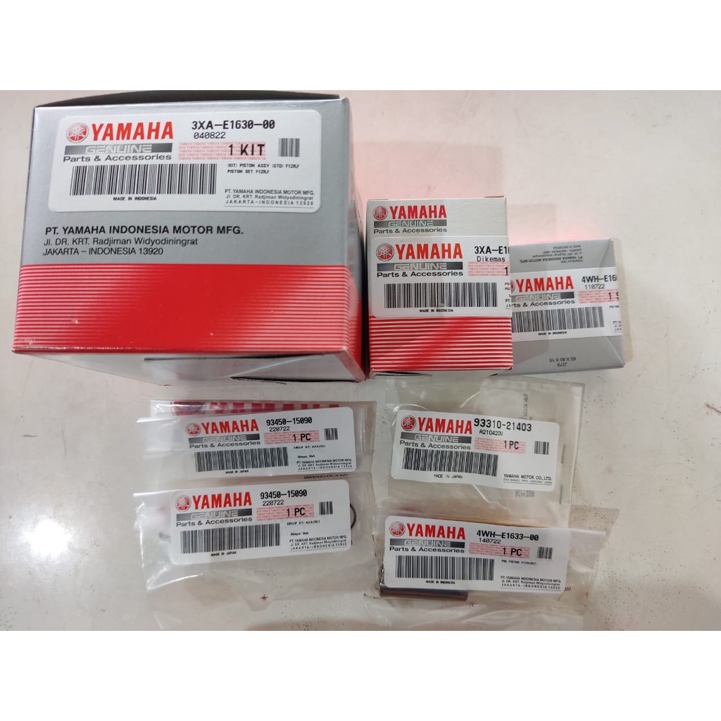 Jual Piston Kit Seher Set Yamaha Fiz R FizR Force 1 OS 0 STD 3XA E1630